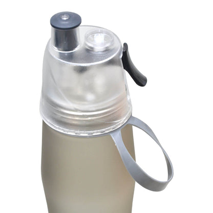 Fitness-Trinkflasche mit Sprühfunktion