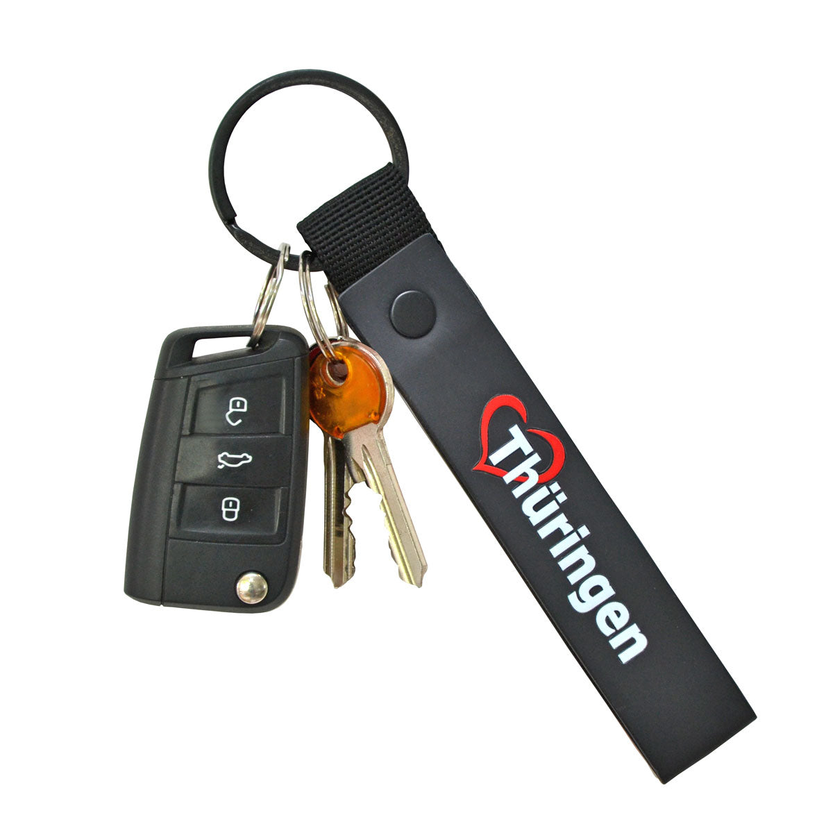 Schlüsselanhänger schwarz