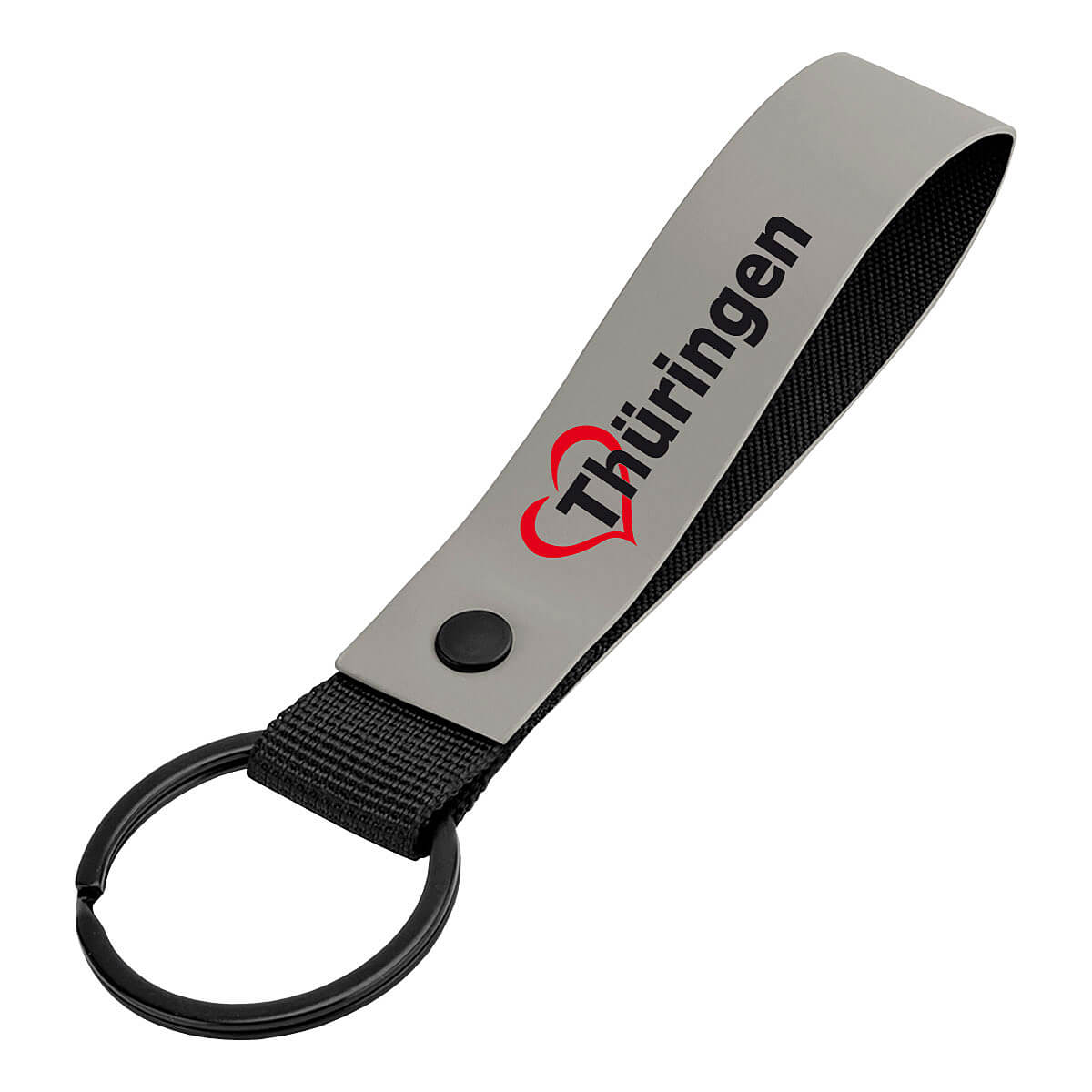 Schlüsselanhänger grau