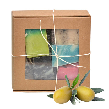Geschenkset Olivenölseifen Minis
