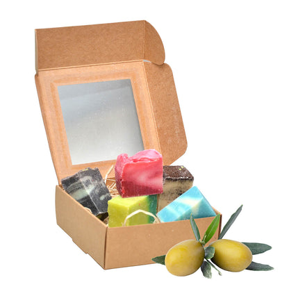 Geschenkset Olivenölseifen Minis