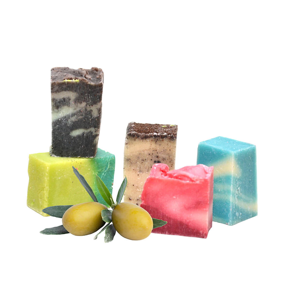 Geschenkset Olivenölseifen Minis