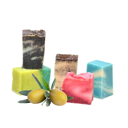 Geschenkset Olivenölseifen Minis